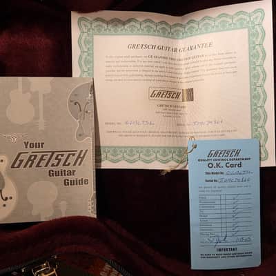 Gretsch G6136TSL Silver Falcon Bigsby Black w/ OHSC & CoA image 2