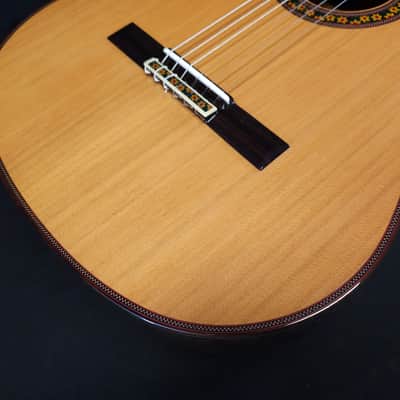 New Jose Ramirez Cedar Estudio 140 Classical Nylon String Guitar w/ Logo'd Hard Case image 8