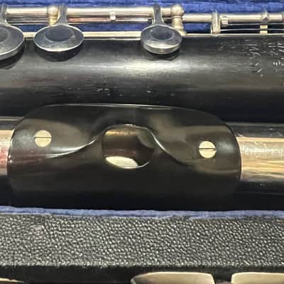 Moritz Max Monnig Leipzig Germany Flute 1930-40 - Grenadilla wood/Silver image 4