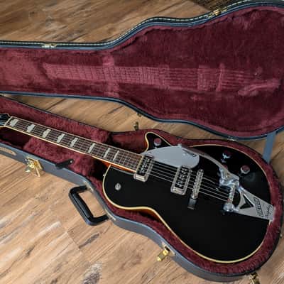 2007 Gretsch G6128T Duo Jet Electric Guitar Black Excellent TV Jones W/OHSC Japan image 1