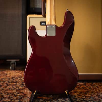 Fender Standard Precision Bass with Rosewood Fretboard 2000 - Midnight Wine (MIM) image 7