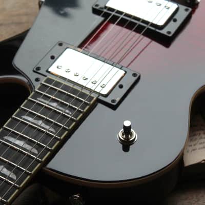 HAGSTROM Super Swede Crimson Flame, HARDCASE, 3, 80 KG image 9