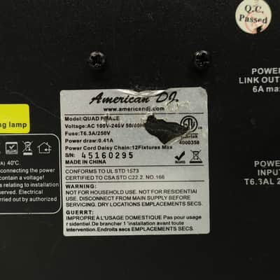 American DJ Quad Phase Light image 5