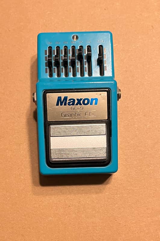 Maxon GE-9 Graphic EQ ギターエフェクター Maxon GE-9 Graphic EQ | Reverb