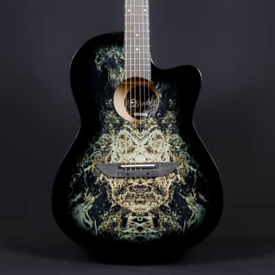 Lindo B-STOCK 933C Alien Black Acoustic Guitar & Gigbag (Minor Cosmetic Imperfections) image 1