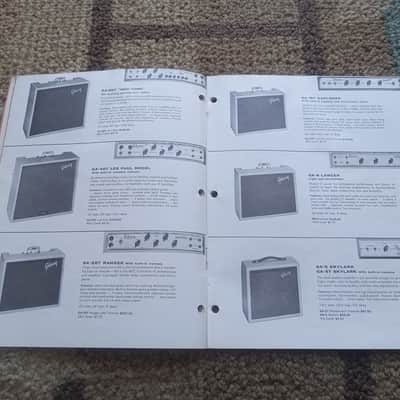 Vintage 1962 Gibson Full-Line Catalog! Rare, Original Case Candy, Paperwork! image 12