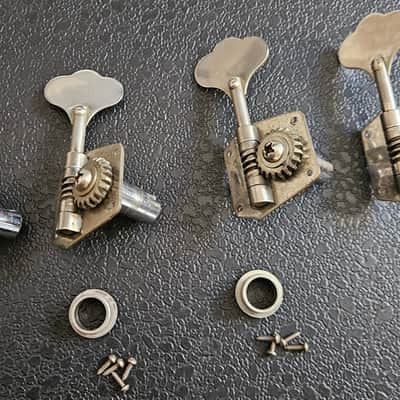Pre-CBS 1958-1965 Original Reverse Tuners for Precision Bass and Jazz Bass image 3