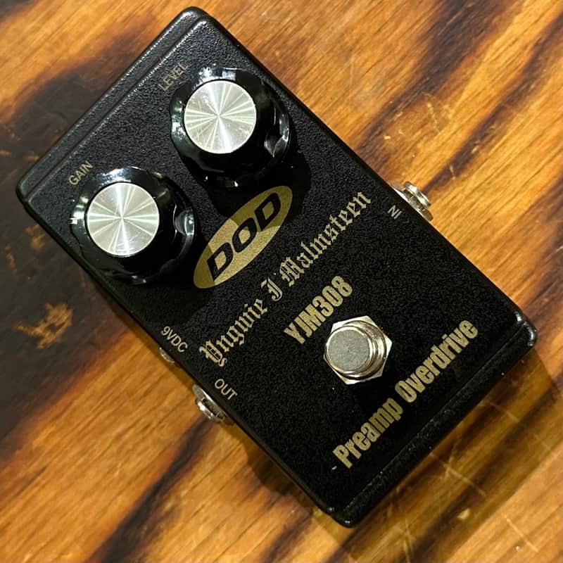 DOD YJM308 Yngwie J. Malmsteen Preamp Overdrive 2010s - Black image 1