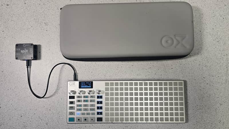Oxi Instruments One MIDI / CV Sequencer Silver with Oxi Split image 1