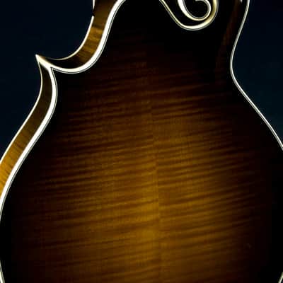 Bourgeois M5F Sunburst Full Aged Tone Adirondack Spruce and European Flamed Maple Mandolin NEW image 10