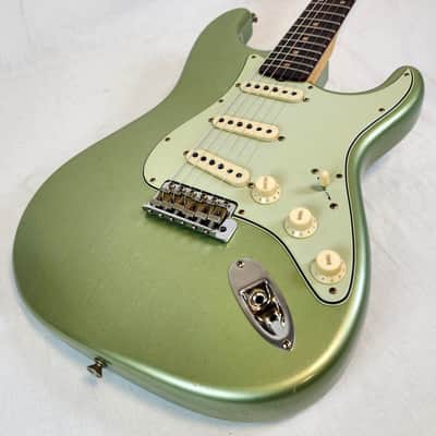 Fender Custom Shop 1959 Stratocaster Journeyman Relic, Time Machine Series, AAA Rosewood FB, Sage Green Metallic image 8