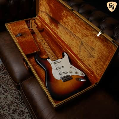 Fender Stratocaster 1959 - Sunburst + OHSC - All Original image 2