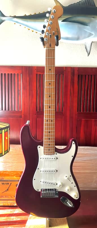 Fender 40th anniversary American Stratocaster 1996 - Candy apple red image 1