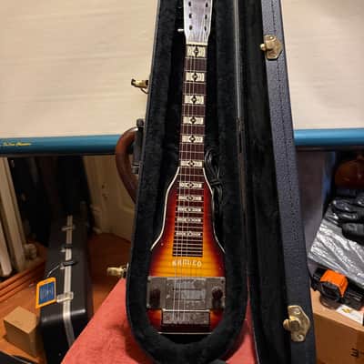 Kamico Vintage lap steel guitar 50s - Sunburst image 11