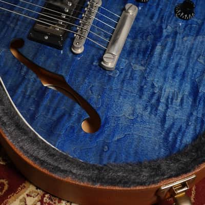 Gibson Memphis ES-Les Paul 2016 - Blue Stain image 8