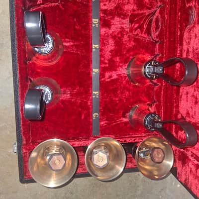 Shulmeric Handbells G3-G7# - Polished bronze expansion sets image 8