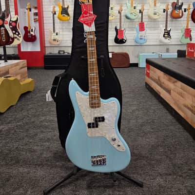 Fender Mark Hoppus Signature Jaguar Bass 2023 Daphne Blue image 8