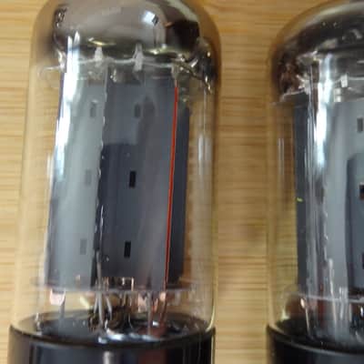 Very rare 1969 "A" NOS MULLARD Blackburn GZ34 5AR4 f32 Matched pair SAME CODE ! PERFECT balance, super strong image 13