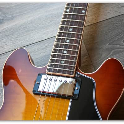 Gibson Custom Shop CS-336 Figured w/Non-Reverse Firebird Neck LIMITED EDITION Sunburst image 4