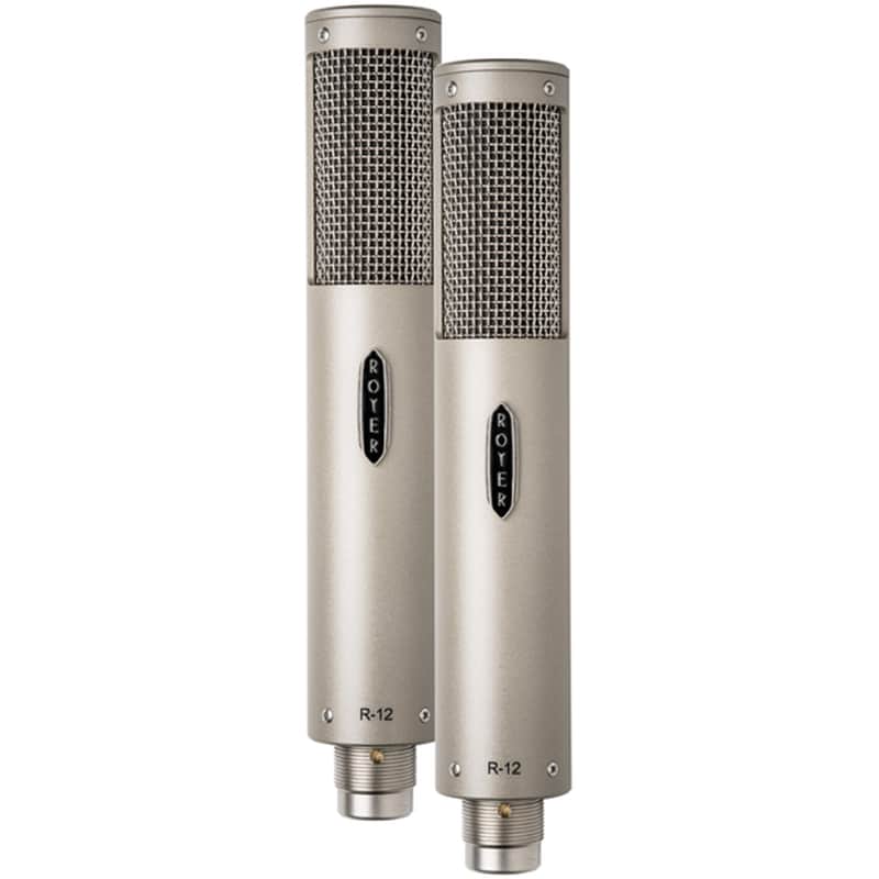 Royer R-12 Active Ribbon Microphone - Matched Pair image 1