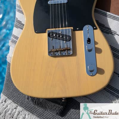 Fender TL52-TX MIJ '52 Telecaster Reissue - Off White Blonde - Premium Ash Body & USA Texas Special PU's - Pro Set Up! image 4