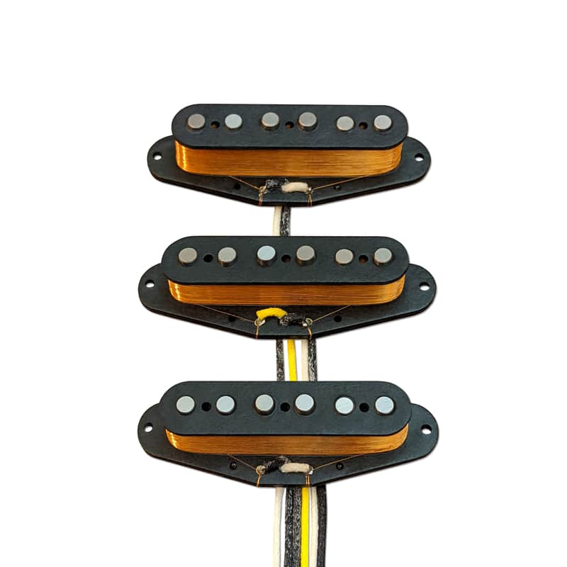 CJLab Single Coil Series S-1 Set (SHC) - Vintage 60's Strat Pickups image 1