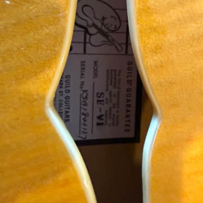 Guild Newark St. Collection Starfire VI 2016 - 2021 - Blonde image 5