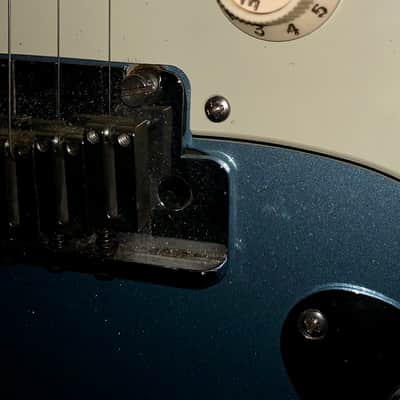 2018 Fender American Elite Stratocaster electric guitar in Sky Blue Burst Finish made in the usa ohsc image 5