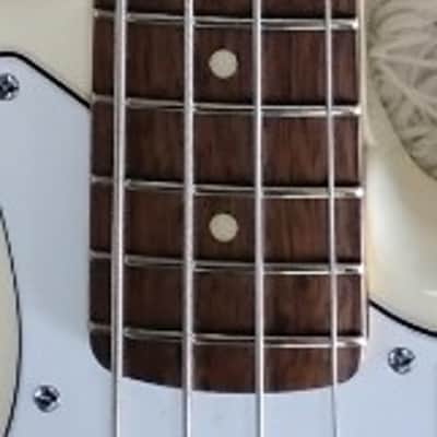 Mint Fender Standard Series 4-string Electric Jazz Bass Guitar, Olympic White Finish image 5