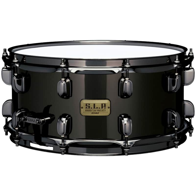Tama SLP Black Brass Snare Drum, 6.5x14 Inch, Open Box (Like New) image 1
