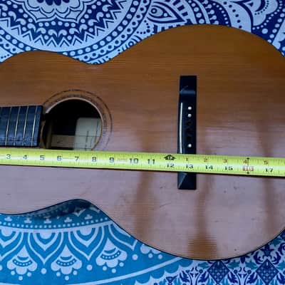 Antique Vintage 1896 Andrew Groehsl Chicago, IL Parlor Guitar Project Brazilian Rosewood image 17