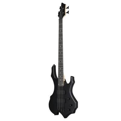 School Band Matt Electric Bass Guitar Right Handed With Accessories image 3
