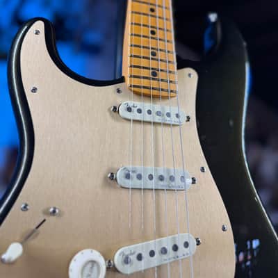 Fender American Ultra Stratocaster Left-handed - Texas Tea with Maple Fingerboard *FREE PLEK WITH PURCHASE*! 103 image 4