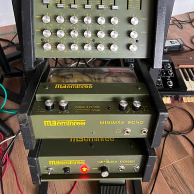 m3 emthree Tape Echo Combo (Minimax Mixer, Echo and Power) Mid 70s to mid 80s image 1