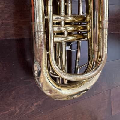 Yamaha YBH 301M Marching Baritone Horn with mouthpiece image 9