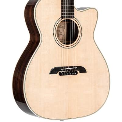 Alvarez FYM70CE Yairi Masterworks Folk/OM All Solid Spruce/Rosewood Acoustic-Electric Guitar image 1