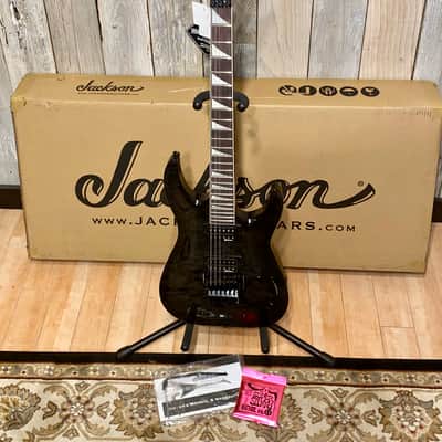 New 2020 Jackson JS Series Dinky Arch Top JS32Q Trans Black Help Support Small Business & Buy Here image 14