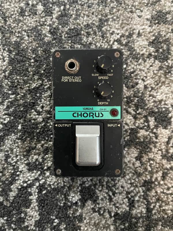 Yamaha CH-01 Analog Chorus Vibrato Rare Vintage Guitar Effect Pedal MIJ Japan image 1