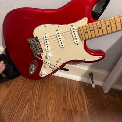 Fender American Standard Stratocaster (Bright Cherry Red) image 3