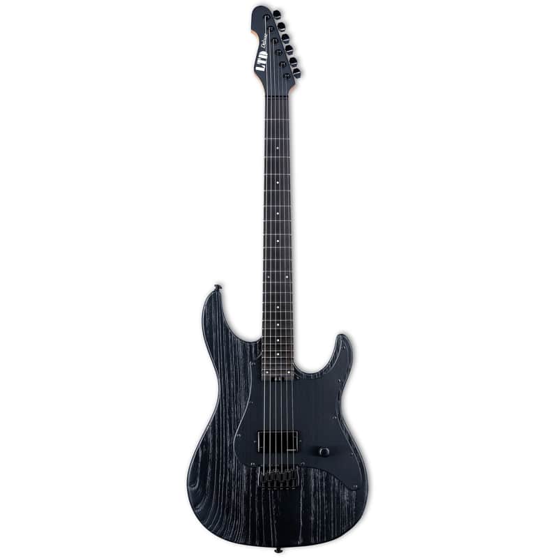 ESP LTD SN-1 HT Electric Guitar Black Blast B-Stock Made in Korea SN1HT SN 1 HT image 1