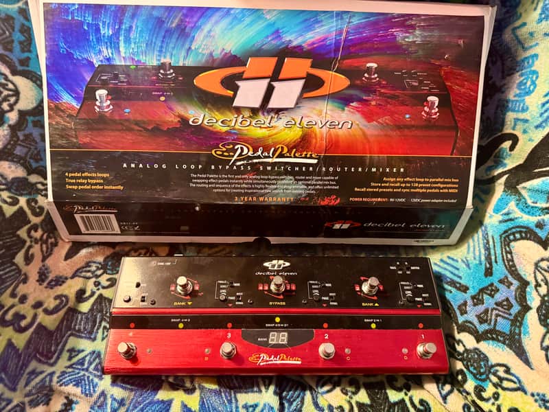 Decibel Eleven PEDAL PALETTE Analog Loop Bypass/Switcher/Router/Mixer image 1