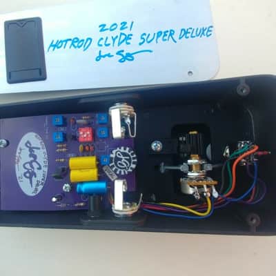 gagan wah! hotrod CLYDE SUPER DELUXE "all options" black shell image 3
