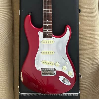 Fender Custom Shop 1960 Stratocaster Relic 2006 Candy Apple Red image 2