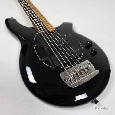 Ernie Ball Music Man John Myung Bongo HH 6-String Bass Black w/ Gator Bag 8.56lbs S08050 image 5