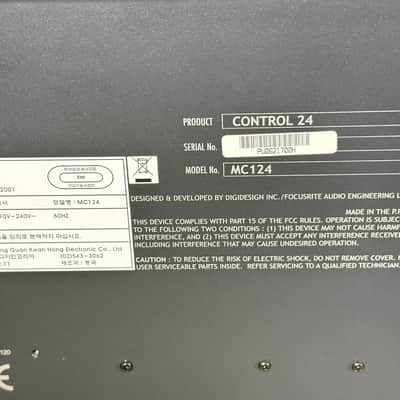 Digidesign MC124 Control 24 Mixer image 19
