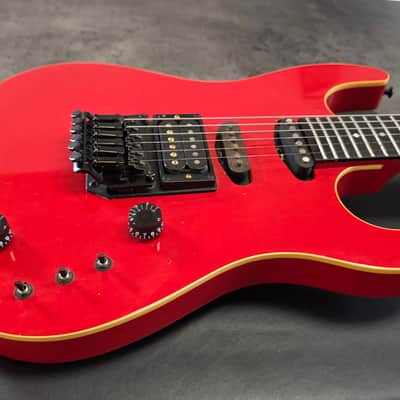 Gibson U2 1987 Ferrari Red HSS American U-2 Super Strat USA Custom Jackson Lawsuit Headstock Soloist Design SL1 image 16
