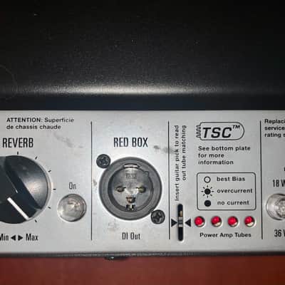 Hughes & Kettner Tube Meister  36 Watt Guitar tube  Amp Head  with road case anvil style image 10