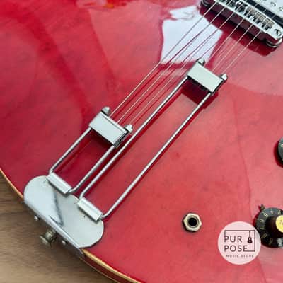 【Blue Label】1978 Epiphone Riviera –MIJ (Matsumoku) | Original Pickups | Vintage Price Tag image 4