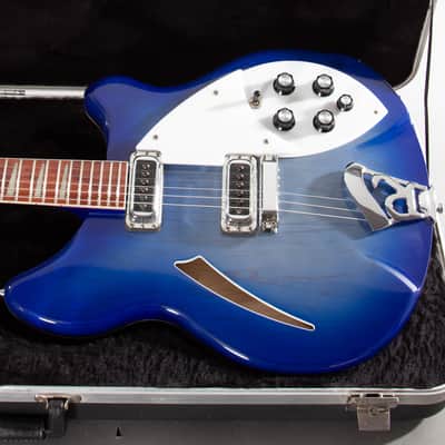 2006 Rickenbacker 360 Blueburst – Rare Finish, All Original, w/ OHSC image 1