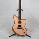 Fender Acoustasonic Player Jazzmaster Rosewood Fingerboard, Shell Pink w/ Bag